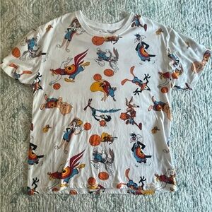 Space Jam A New Legacy Looney Tunes Basketball T-Shirt Large Warner Bros.